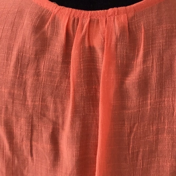 ☀️NWT☀️ Coral Colored Blouse, Size Small For Women - Picture 7 of 12